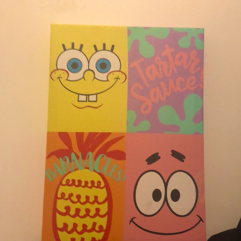 Spongebob Themed Decorative Frame